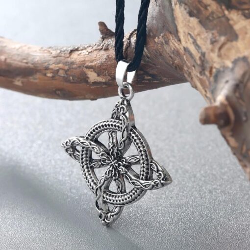 Men's Jewelry Men's Amulet Necklace. | OkO-OKO™ Necklace for men silver knot | OkO
