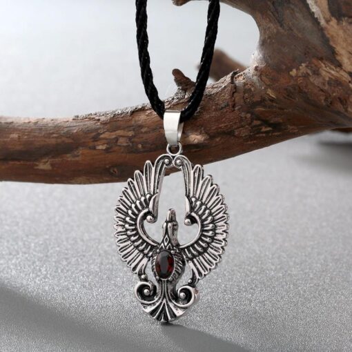 Men's Jewelry Men's Amulet Necklace. | OkO-OKO™ Necklace for men silver phenix | OkO
