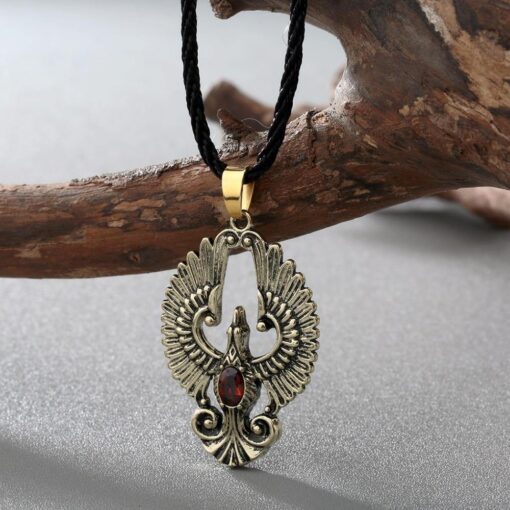 Men's Jewelry Men's Amulet Necklace. | OkO-OKO™ Necklace for men golden phenix | OkO