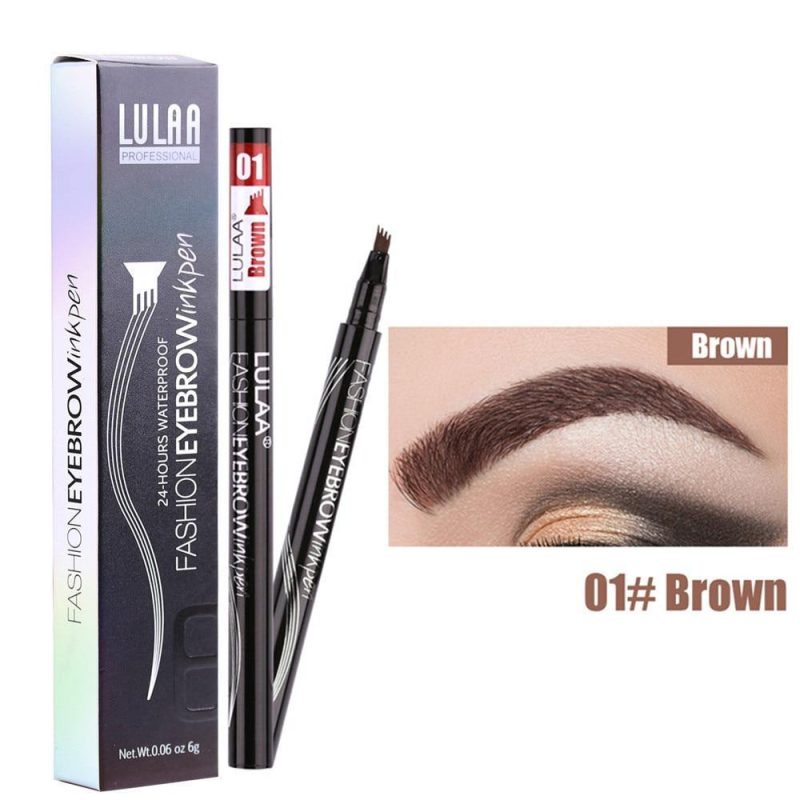 Crayon à Sourcils Waterproof - Stylo Longue Durée - Teinte Assortiment - Neuf