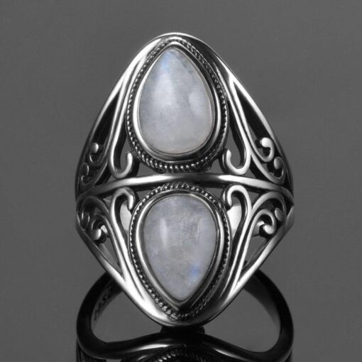 Ring Maansteen zilver | OkO-OkO