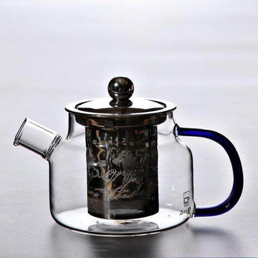Théière en verre avec dragon | oko oko