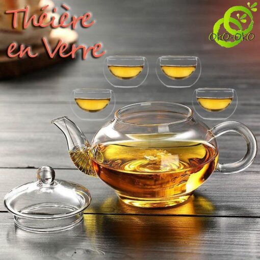 Théières en Verre Gong Fu Cha 250ml | OkO-OkO