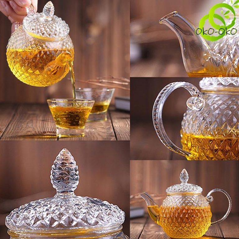 Chauffe-théière En Inox – Chauffe-plat à Bougie – Parfum Thé – Neuf