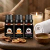 Huiles essentielles grade thérapeutique cannelle, mandarine et clou de girofle pour le massage | OkO-OkO