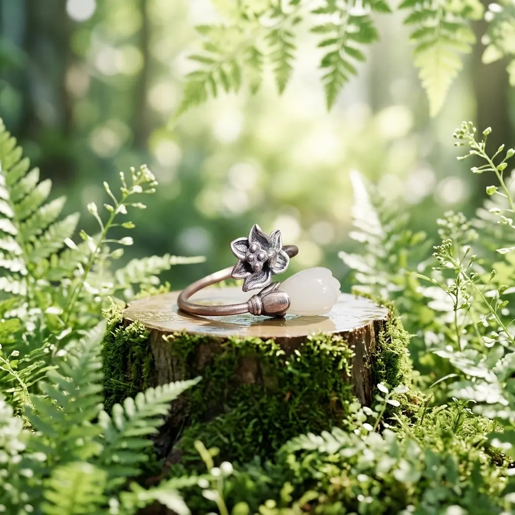 Offrir un bijou spirituel : guide complet des occasions | OkO-OKO™ Bijou Spirituel <br /> Bague Fleur de Lotus et Magnolia.