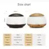 Essentiële Olie Diffuser Aromatherapie. | OkO-OKO™ Aromatherapie Olieverdamper 3 designs 2 kleuren | OkO-OkO