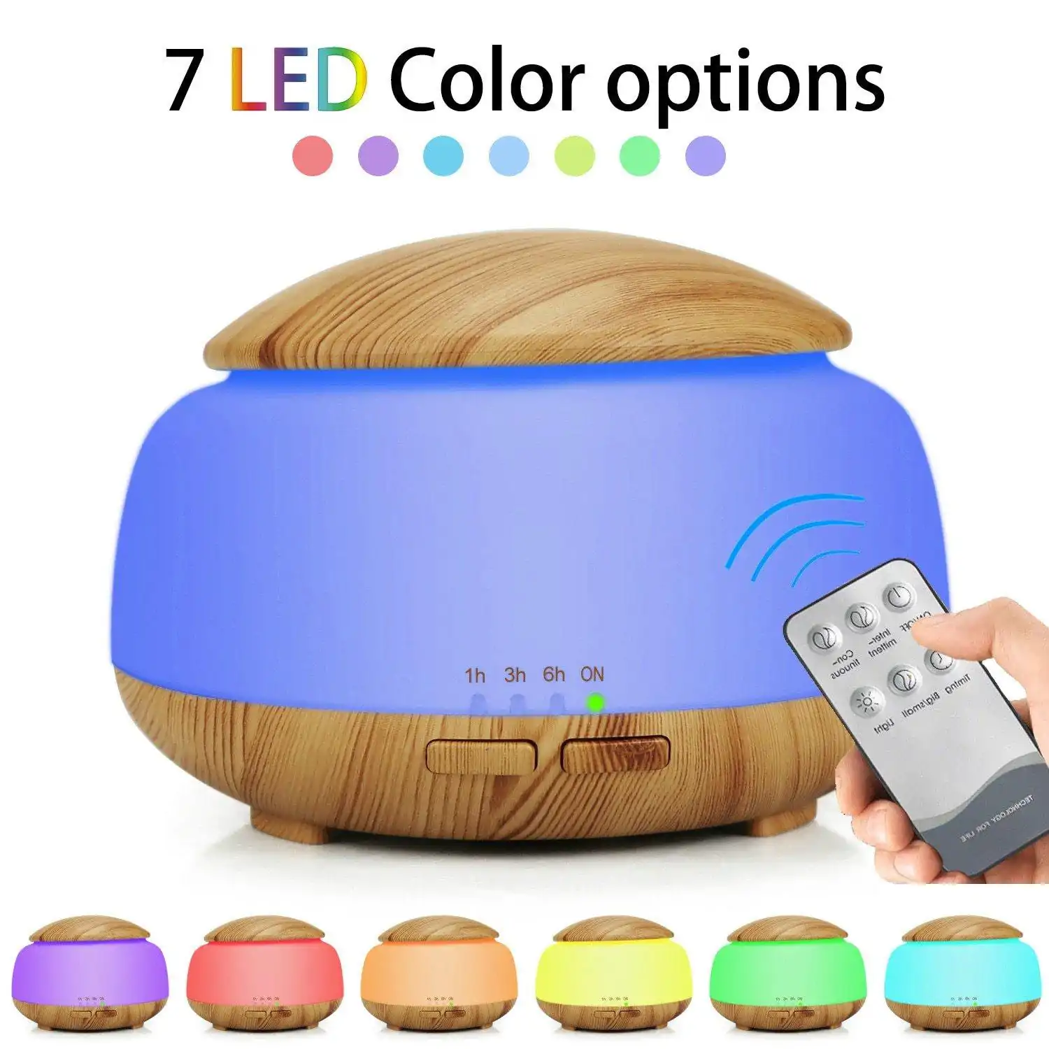 Essentiële Olie Diffuser Aromatherapie. | OkO-OKO™ Aromatherapy Oil Diffuser 3 heldere designs1 | OkO-OkO