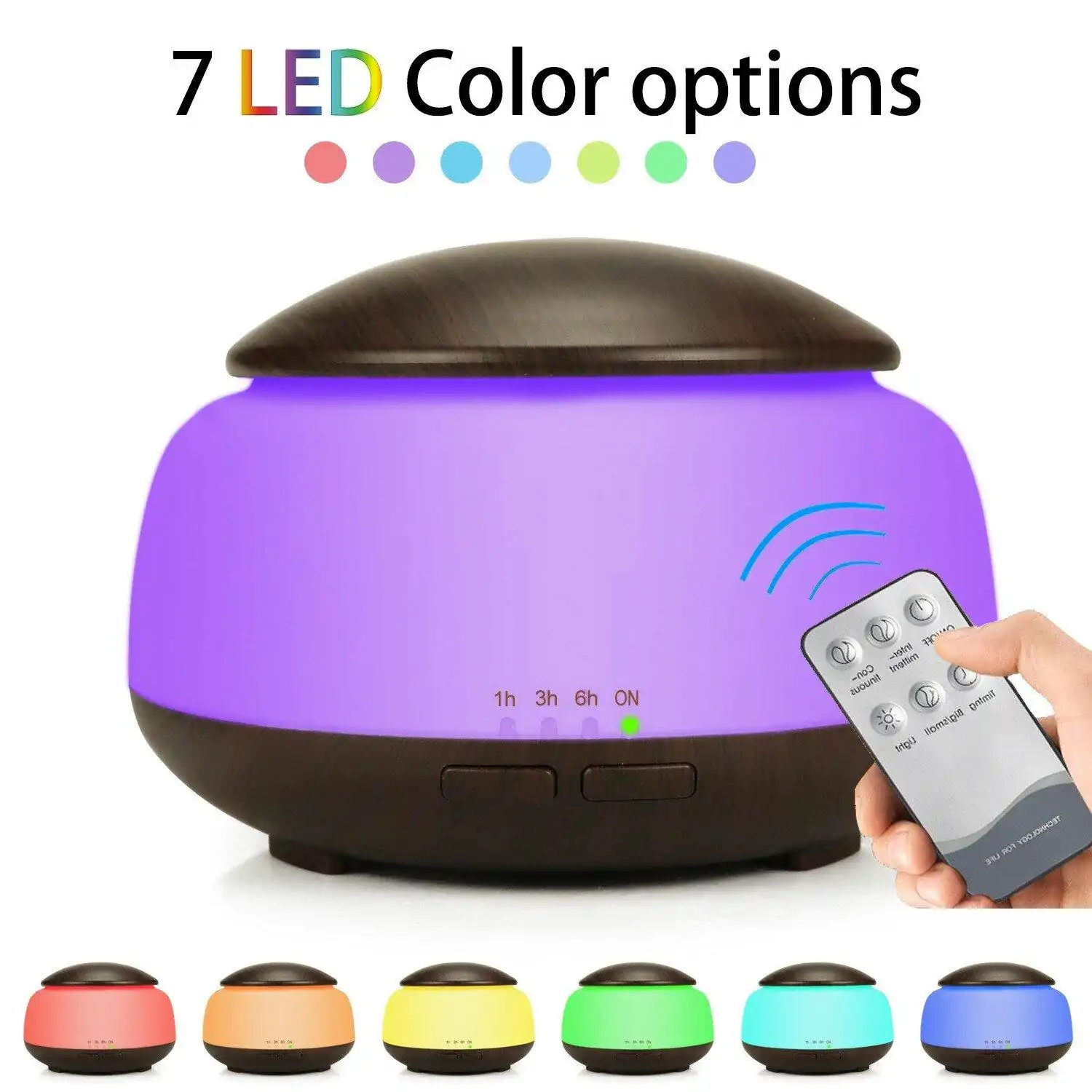 Essentiële Olie Diffuser Aromatherapie. | OkO-OKO™ Aromatherapie Olieverspreider 3 Donkere Ontwerpen 1 | OkO-OkO