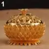 Encens <br> Bruleur Encens Lotus en Bronze. | OkO-OKO™ Bruleur d'encens variante 1 dorée | oko oko