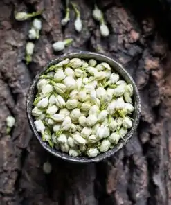 Jasminblütentee in einer Schüssel | oko oko