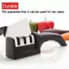 Kitchen Utensils Professional Sharpener. | OkO-OKO™ black knife sharpener with peppers | oko oko