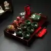 Plateau à thé <br> Service à thé avec plateau (4 Variantes). | OkO-OKO™ Service à thé vert jade avec plateau | oko oko
