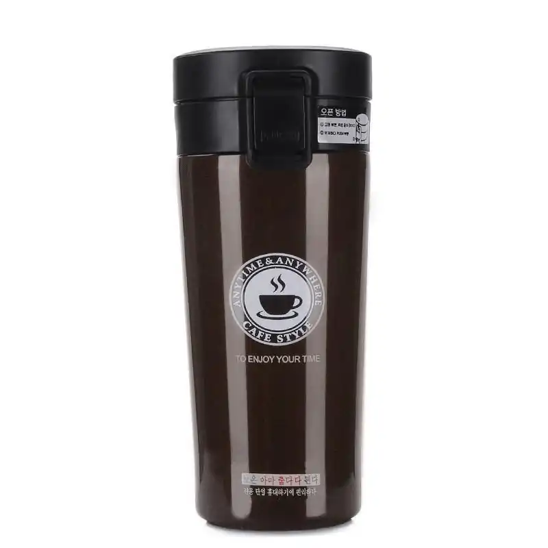 Thermos <br> Mug isotherme étanche 350 & 500 ML. | OkO-OKO™ Mug isotherme étanche Marron foncé | oko oko