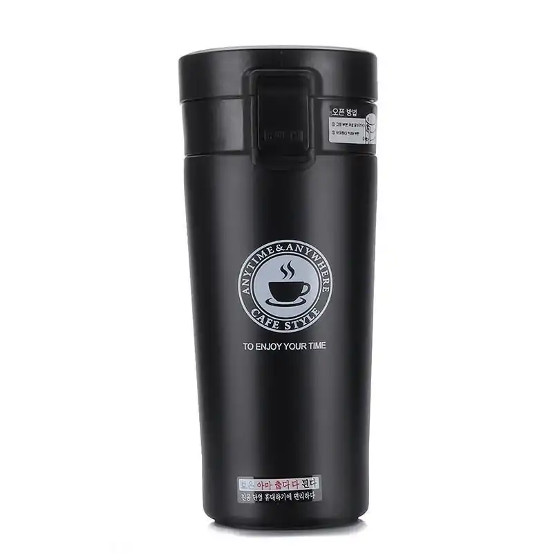 Thermos <br> Mug isotherme étanche 350 & 500 ML. | OkO-OKO™ Mug isotherme étanche noir pm | oko oko