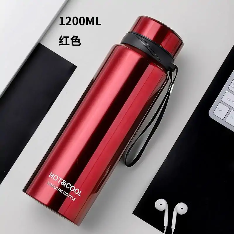 Thermos <br>Inox 600 & 1200 ML | OkO-OKO™ Thermos Inox 1200 ML rouge | oko oko