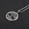 Spiritueller Schmuck Lebensbaum Anhänger 925 Silber. | OkO-OKO™ Lebensbaum-Anhänger Silber 925 ohne Relief | oko oko