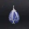 Bijou Lithothérapie <br> Pendentif goutte d'eau (13 variantes). | OkO-OKO™ Pendentif Goutte d'Eau Lapis Lazuli | oko oko
