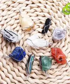 Pendentif pierre brute  vraie pierre | OkO-OkO