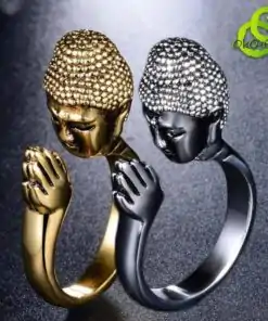 Anillo de Buda bañado en oro o plata | oko oko