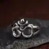 Bague boudiste Om en argent 925 | OkO-OkO
