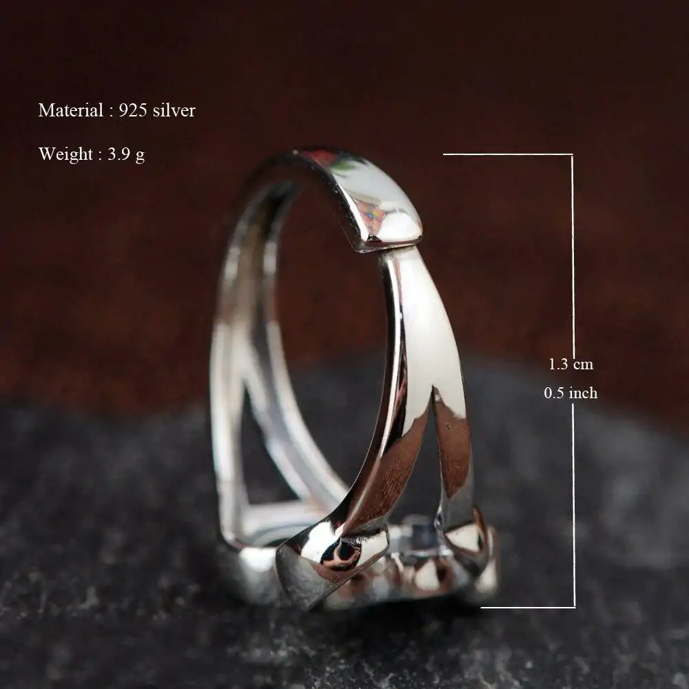 <br> Spirituele sieraden Om-ring. | OkO-OKO™ Om ring open en verstelbare ring | OkO-OkO