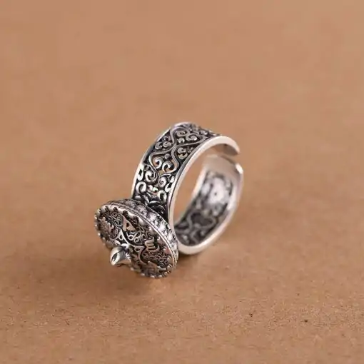 Spiritual Jewel <br> Tibetan ring. | OkO-OKO™ Tibetan openwork ring | OkO-OkO