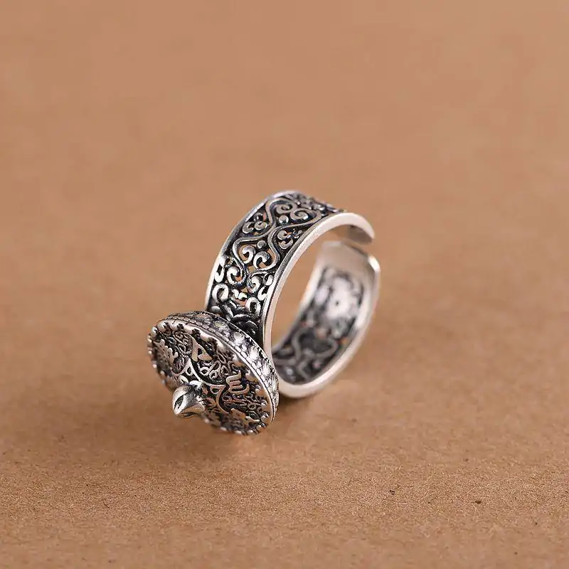 Bijou Spirituel <br> Bague Tibetaine. | OkO-OKO™ Bague Tibetaine ajourée | OkO-OkO