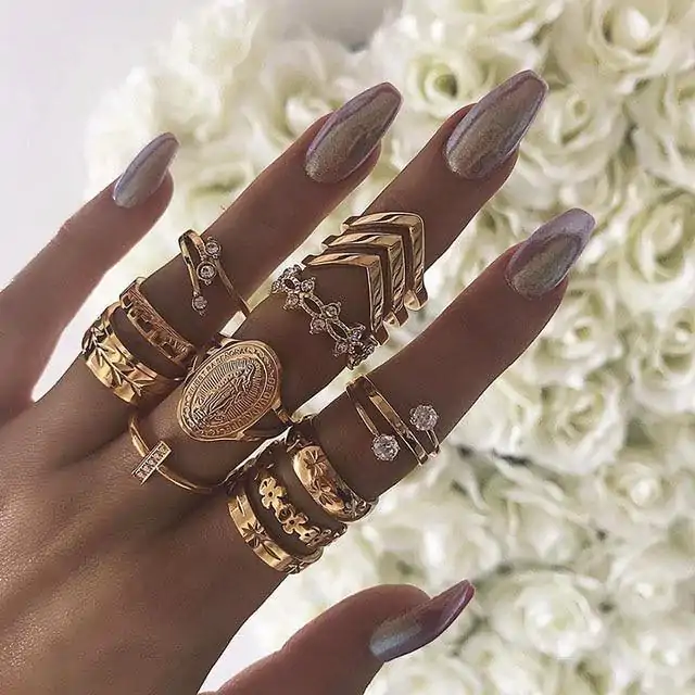 Bijou Etnique et Boho <br> Bague Boho. | OkO-OKO™ Ensemble Boho etnique - Bagues assorties | oko oko