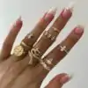 Bijou Etnique et Boho <br> Bague Boho. | OkO-OKO™ Ensemble Boho serpent- Bagues assorties | oko oko