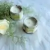 Candle Coconut Wax. | OkO-OKO™ Coconut wax candle with rose | oko