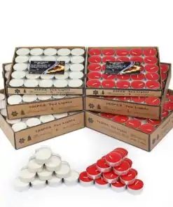 Bougie chauffe plat blanc ou rouge | oko oko