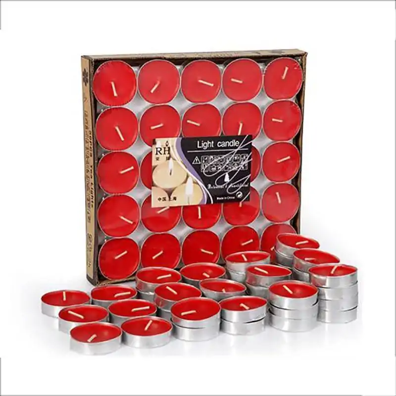 Bougie <br> Chauffe plat. | OkO-OKO™ Bougie chauffe plat rouge par 50 | oko oko