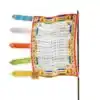 Buddhismus Tibetische Windpferd-Flagge. | OkO-OKO™ Tibetanische Flagge Windpferd auf weißem Hintergrund | OkO-OkO
