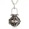 Bijou Diffuseur Huiles Essentielles <br> Pendentif Vintage. | OkO-OKO™ Pendentif diffuseur huiles essentielles boule avec chaine | oko oko