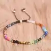 Lithotherapie sieraden <br> 7 Chakras armband. | OkO-OKO™ koop 7 chakra's armband | OkO-OkO