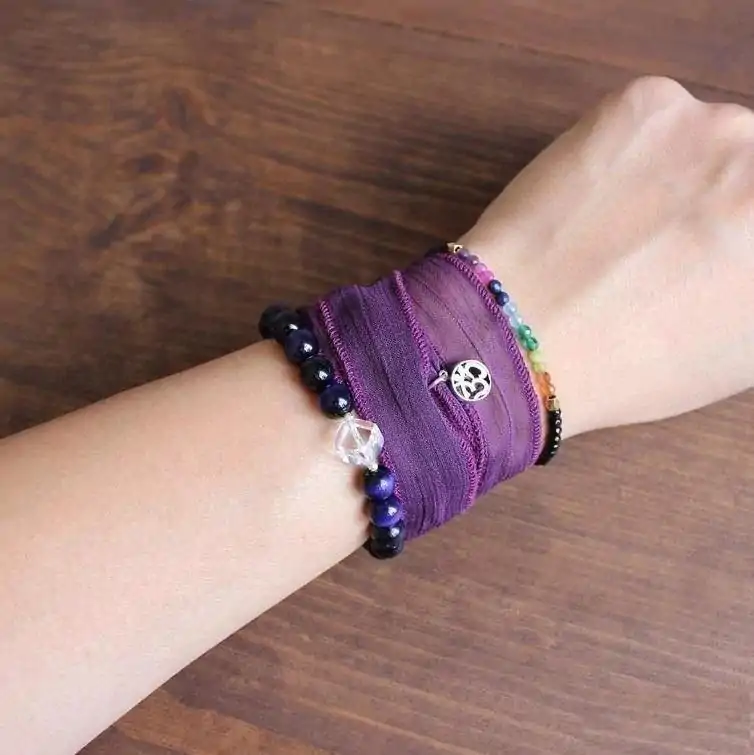 Lithotherapie sieraden <br> 7 Chakras armband. | OkO-OKO™ Armband 7 Chakra's de mooiste | oko oko