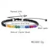 Lithotherapie sieraden <br> 7 Chakras armband. | OkO-OKO™ Armband 7 chakra's en 12 sterrenbeelden dimensies