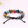 Bijou Lithothérapie <br> Bracelet des 7 Chakras. | OkO-OKO™ acheter Bracelet des 7 Chakras en vraies pierres | oko oko