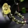 Joyería Espiritual Pulsera Perro de Fô. | OkO-OKO™ comprar pulsera de cristal amarillo natural oko oko