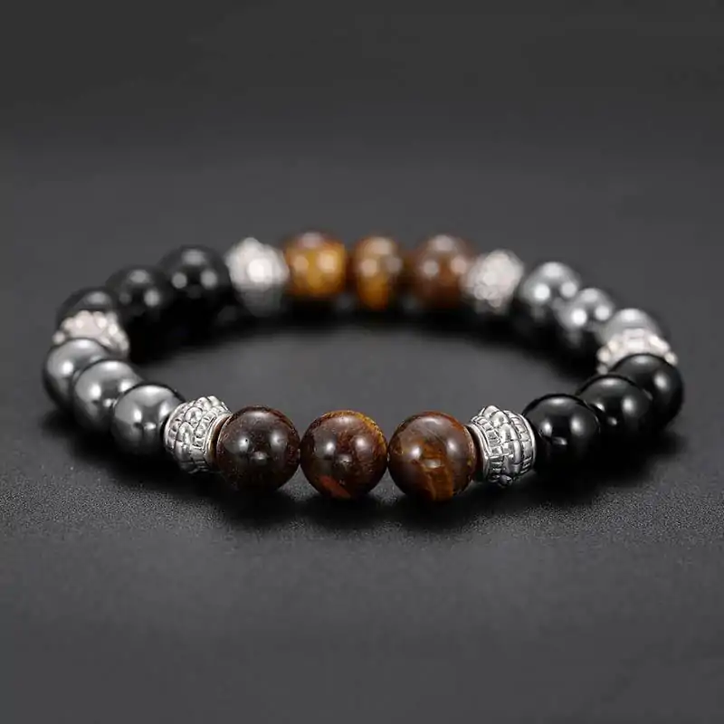 Bijou Lithothérapie <br> Bracelet Oeil De Tigre. | OkO-OKO™ Bracelet Oeil De Tigre | OkO-OkO - OkO-OkO™