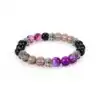 Bijou Lithothérapie <br> Bracelet Oeil De Tigre. | OkO-OKO™ Bracelet Oeil De Tigre violet | OkO-OkO