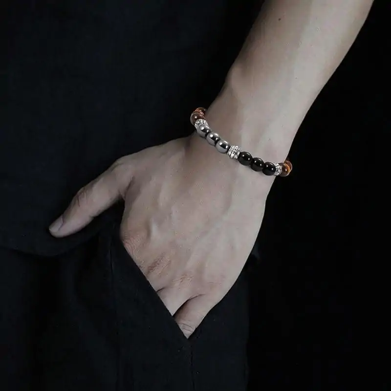 Bijou Lithothérapie <br> Bracelet Oeil De Tigre. | OkO-OKO™ Bracelet Oeil De Tigre | OkO-OkO - OkO-OkO™