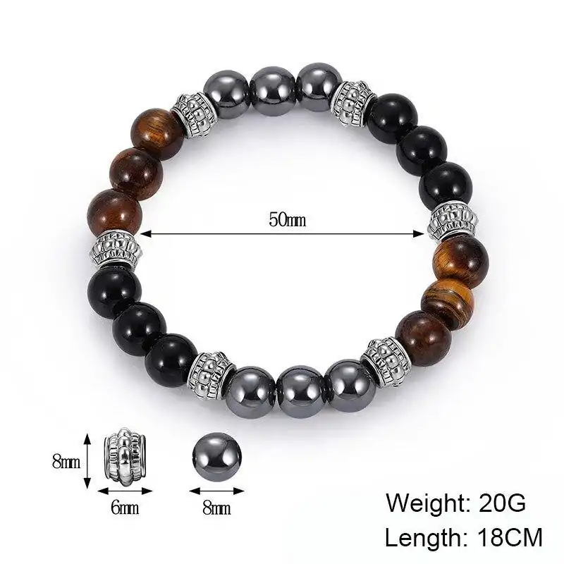 Bijou Lithothérapie <br> Bracelet Oeil De Tigre. | OkO-OKO™ Bracelet Oeil De Tigre | OkO-OkO - OkO-OkO™