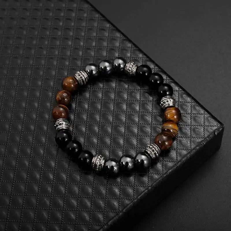 Bijou Lithothérapie <br> Bracelet Oeil De Tigre. | OkO-OKO™ Bracelet Oeil De Tigre | OkO-OkO - OkO-OkO™