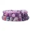 Bijou fantaisie <br> Bracelet pierre naturelle. | OkO-OKO™ Bracelet pierre naturelle violet | oko oko