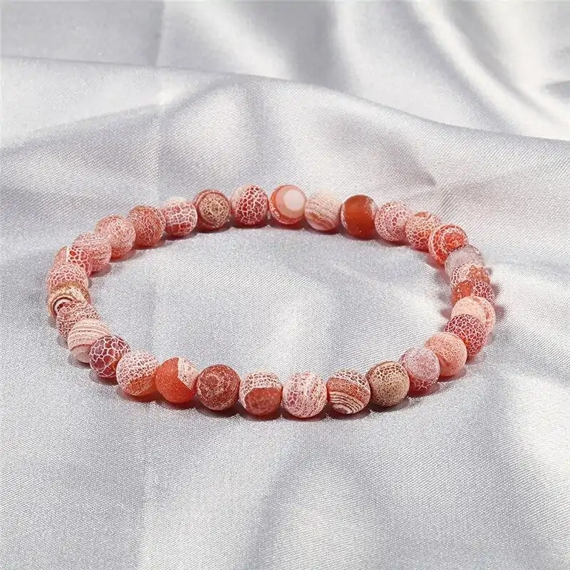 Bijou fantaisie <br> Bracelet pierre naturelle. | OkO-OKO™ Bracelet pierre naturelle orange | oko oko