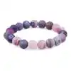Bijou fantaisie <br> Bracelet pierre naturelle. | OkO-OKO™ Bracelet pierre naturelle violet 10 mm | oko oko