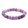 Bijou fantaisie <br> Bracelet pierre naturelle. | OkO-OKO™ Bracelet pierre naturelle violet 8 mm | oko oko