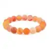Bijou fantaisie <br> Bracelet pierre naturelle. | OkO-OKO™ Bracelet pierre naturelle orange 10 mm | oko oko